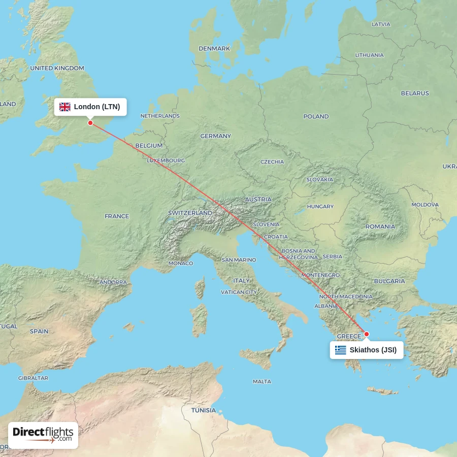 LTN - JSI route map