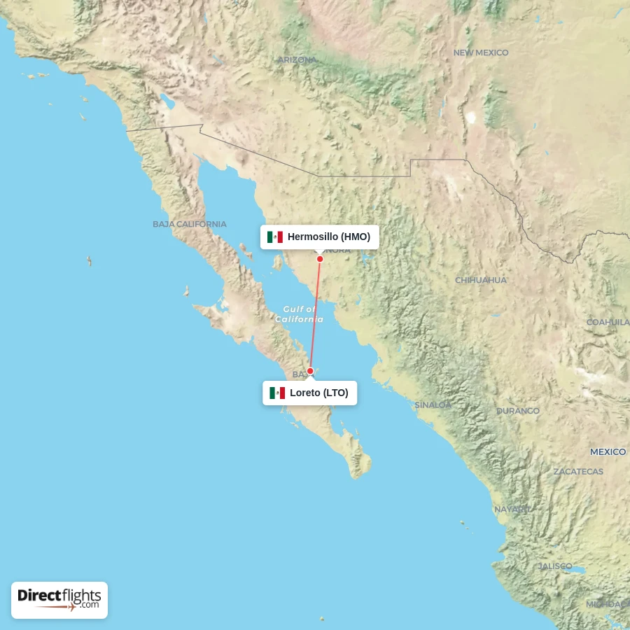LTO - HMO route map