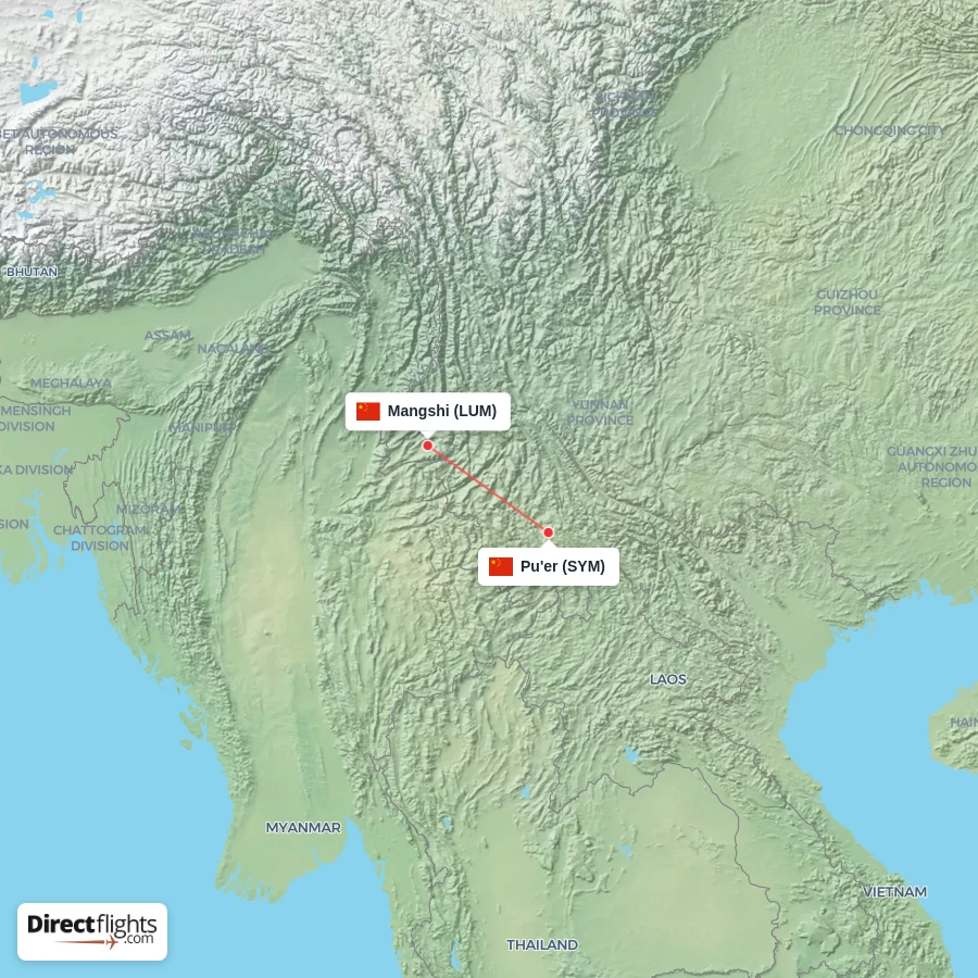 LUM - SYM route map