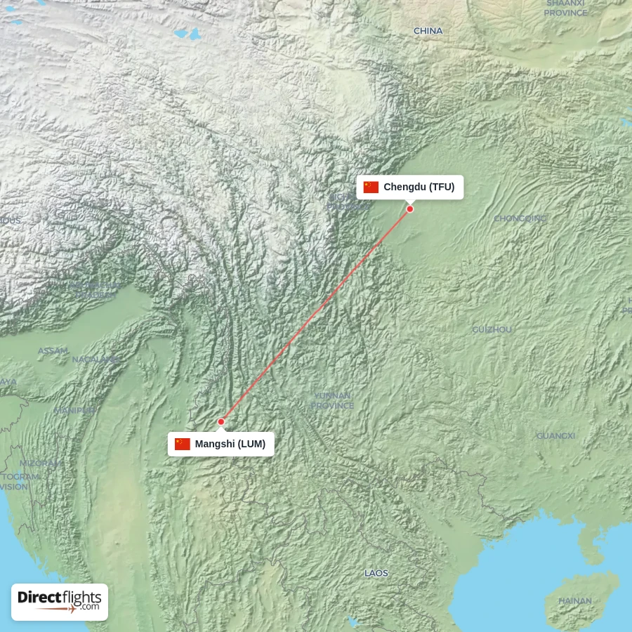 LUM - TFU route map