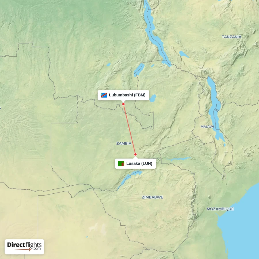 LUN - FBM route map