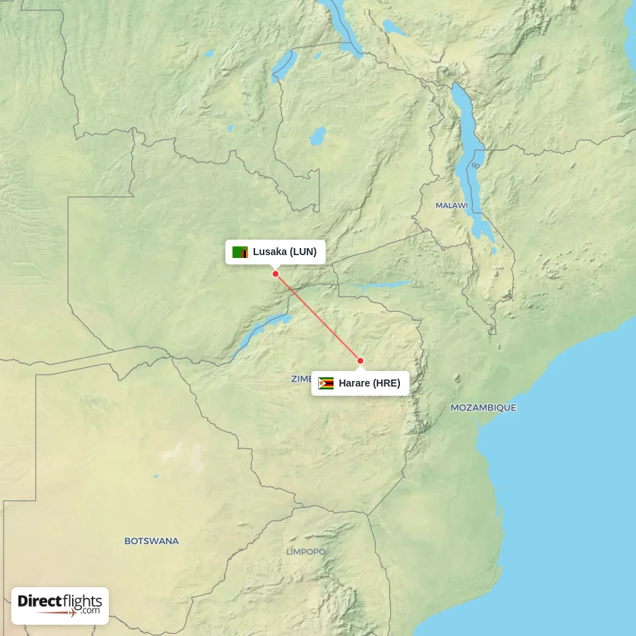 LUN - HRE route map