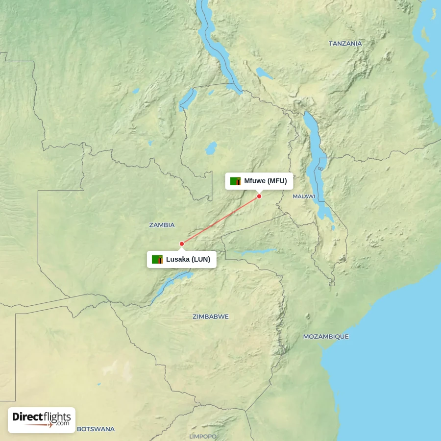 LUN - MFU route map