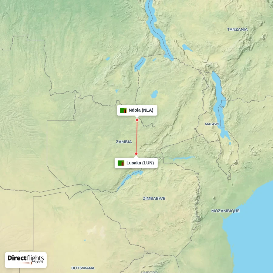 LUN - NLA route map