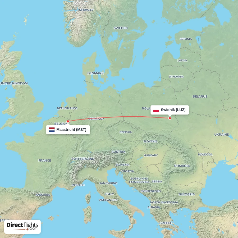 LUZ - MST route map