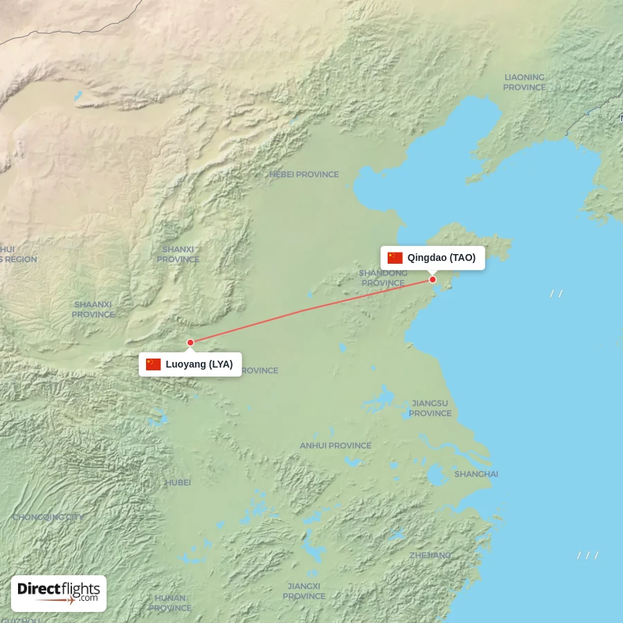 LYA - TAO route map