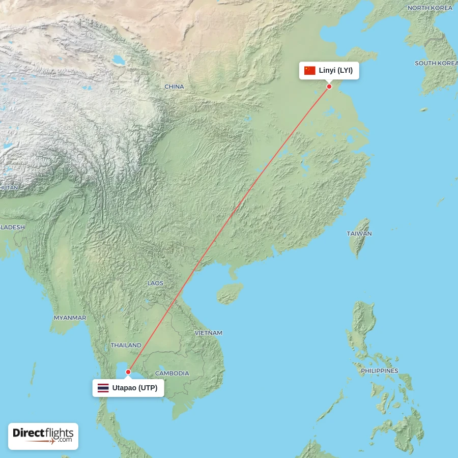 LYI - UTP route map