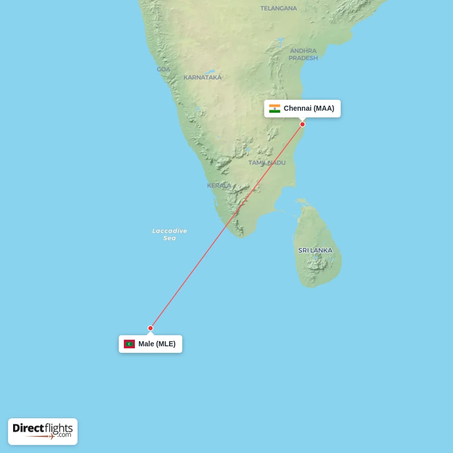 MAA - MLE route map