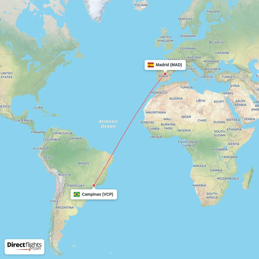 MAD - VCP route map