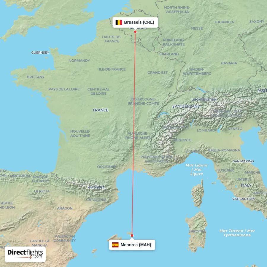 MAH - CRL route map