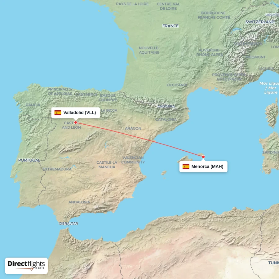 MAH - VLL route map
