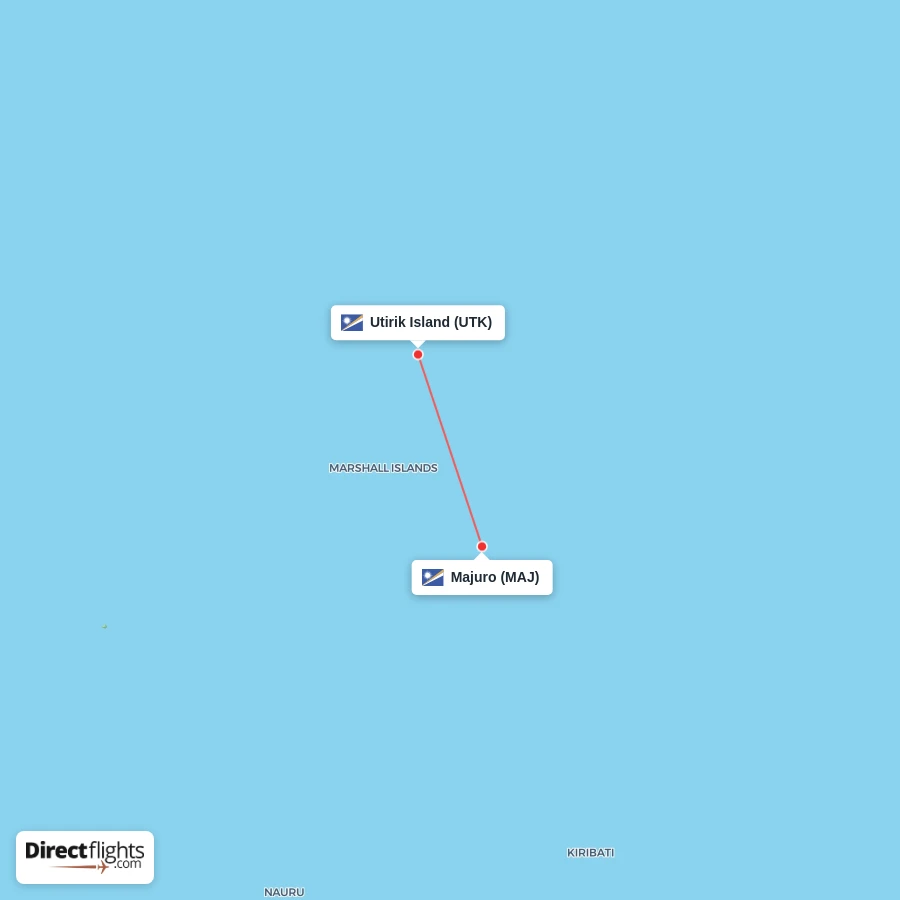 MAJ - UTK route map