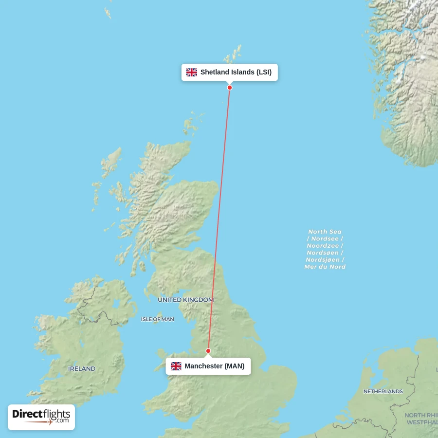 MAN - LSI route map
