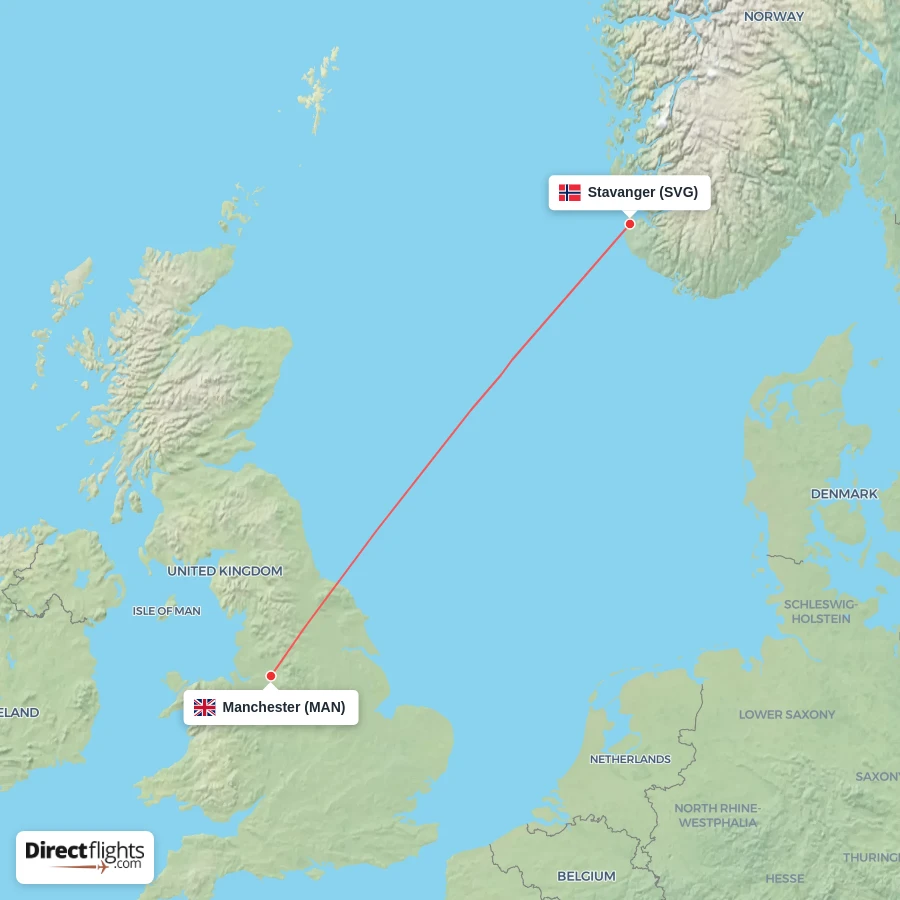 MAN - SVG route map