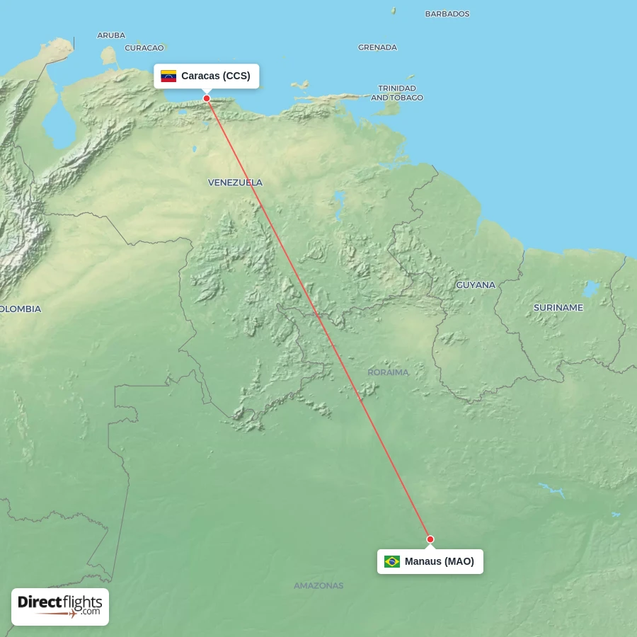 MAO - CCS route map