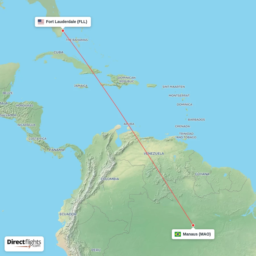 MAO - FLL route map