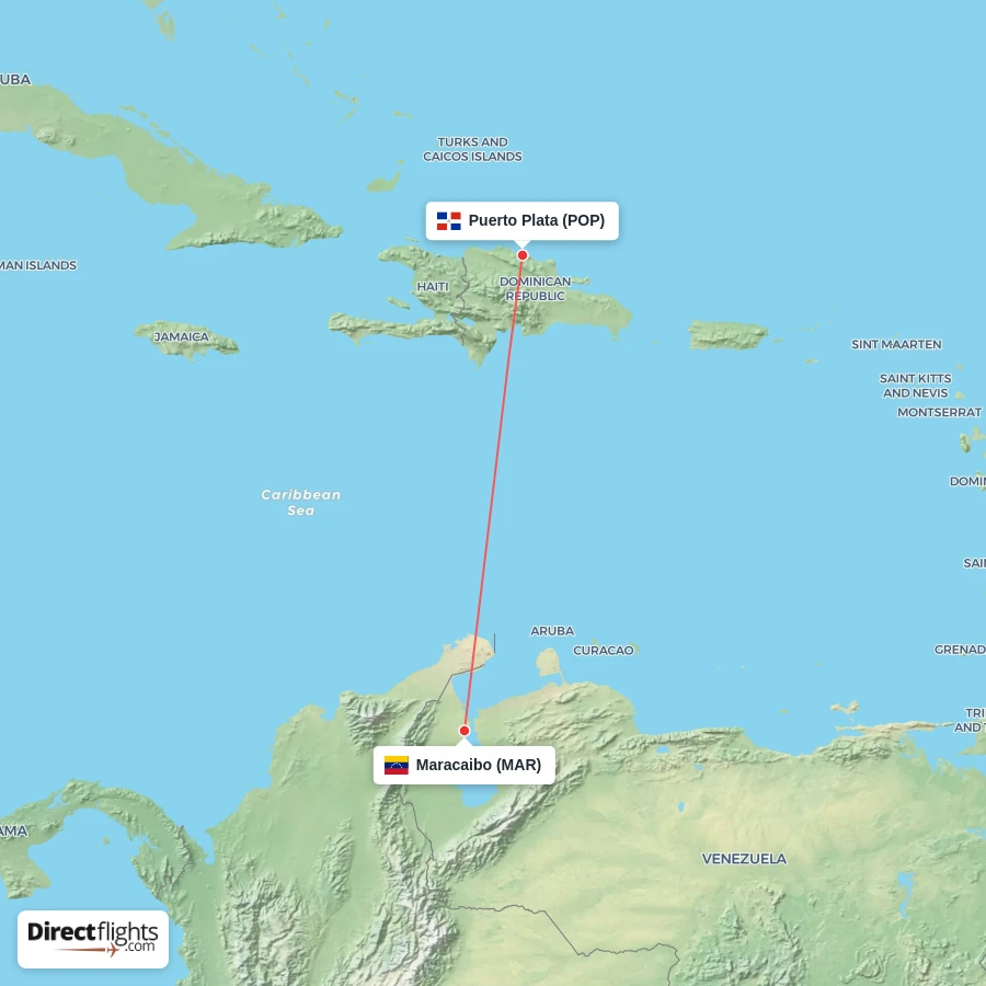 MAR - POP route map
