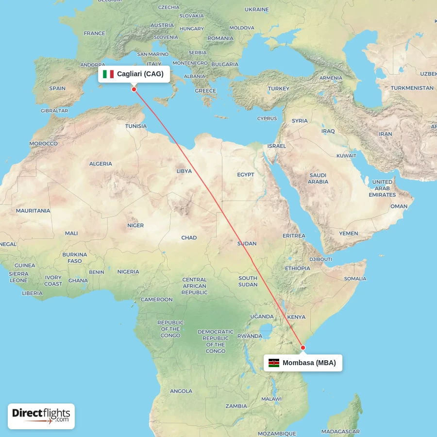 MBA - CAG route map