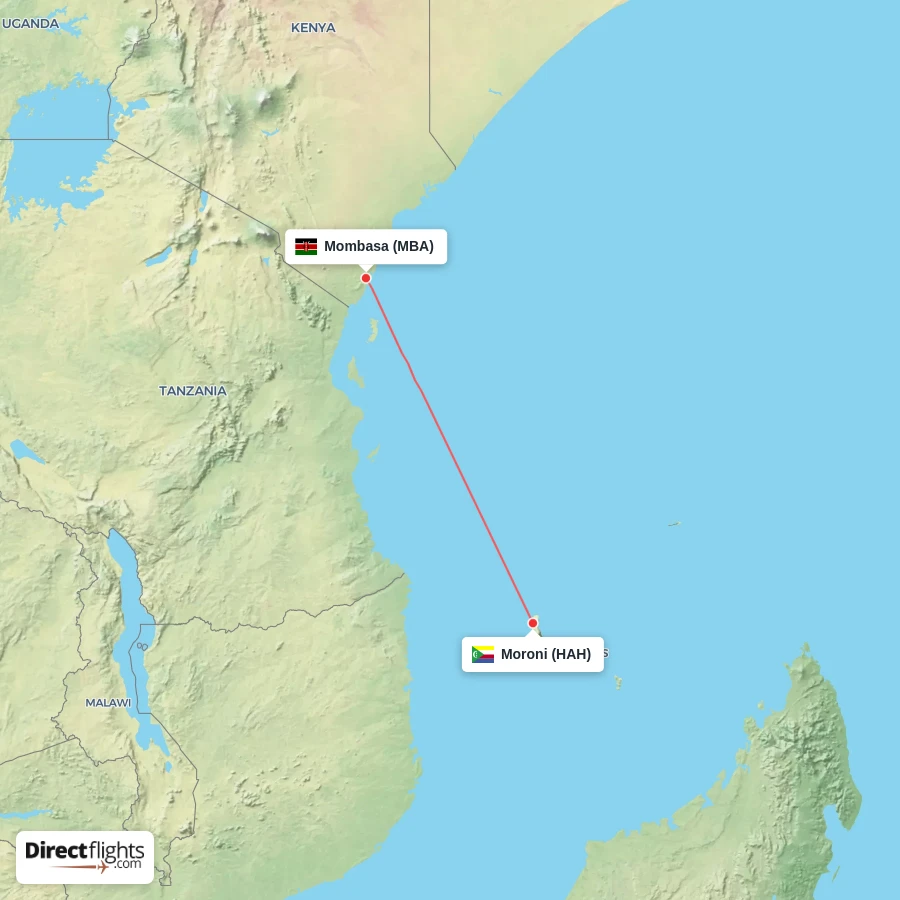 MBA - HAH route map