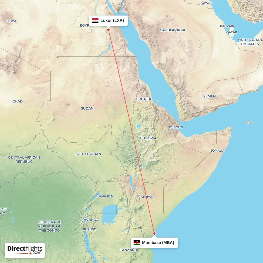 MBA - LXR route map
