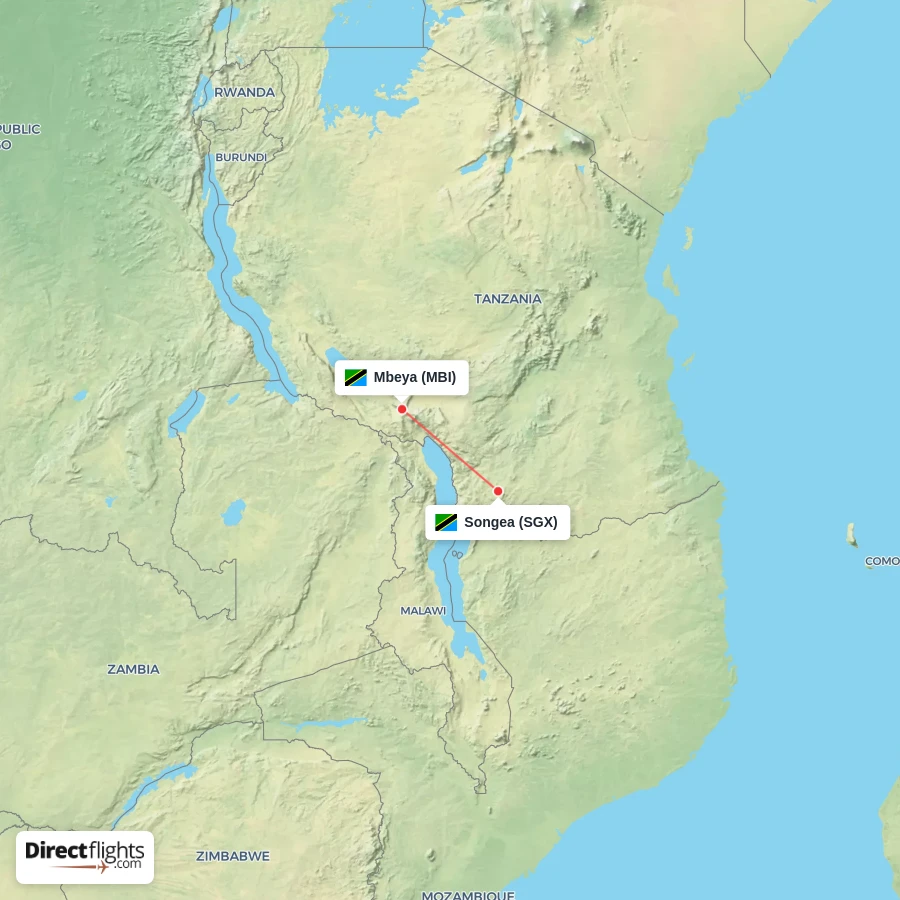 MBI - SGX route map