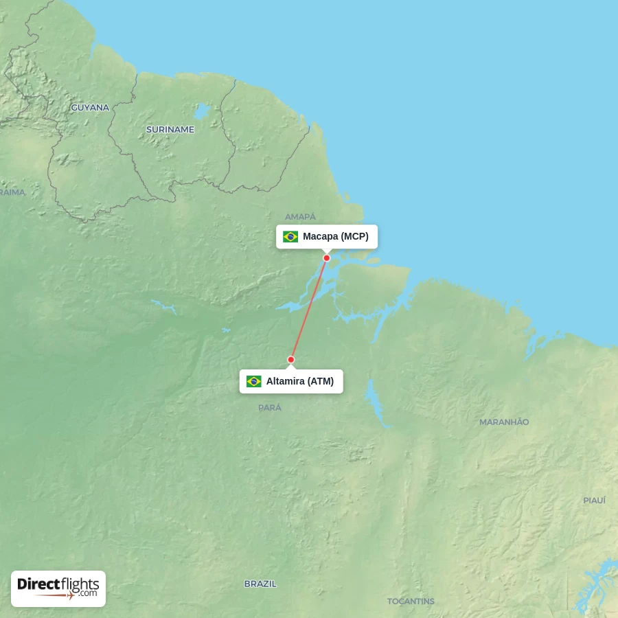 MCP - ATM route map