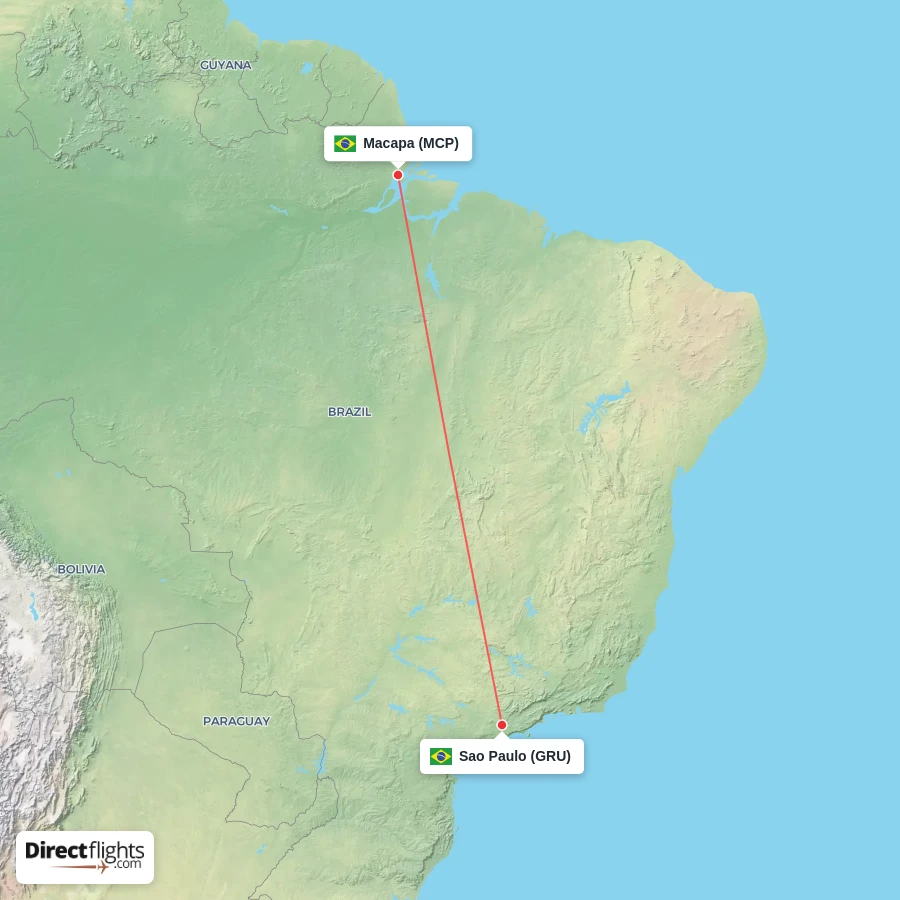 MCP - GRU route map