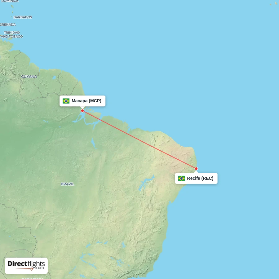MCP - REC route map