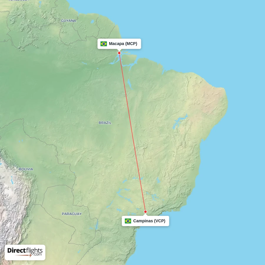 MCP - VCP route map