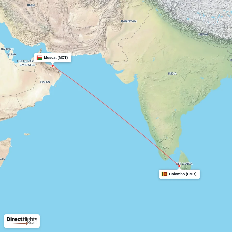 MCT - CMB route map