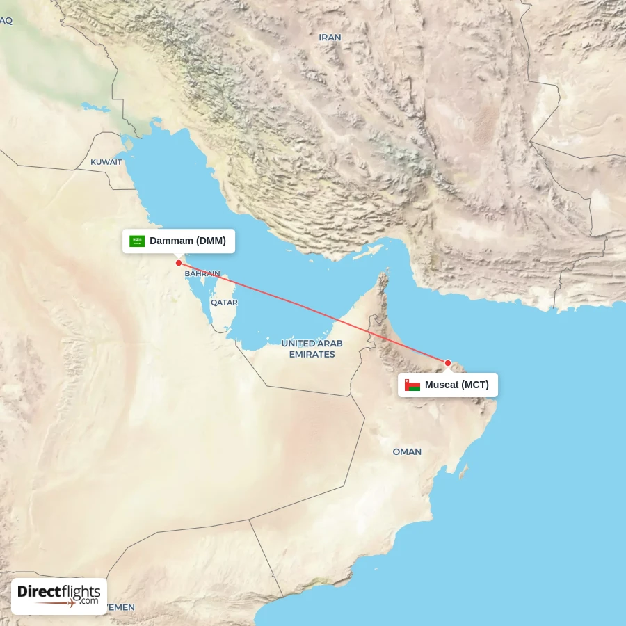 MCT - DMM route map