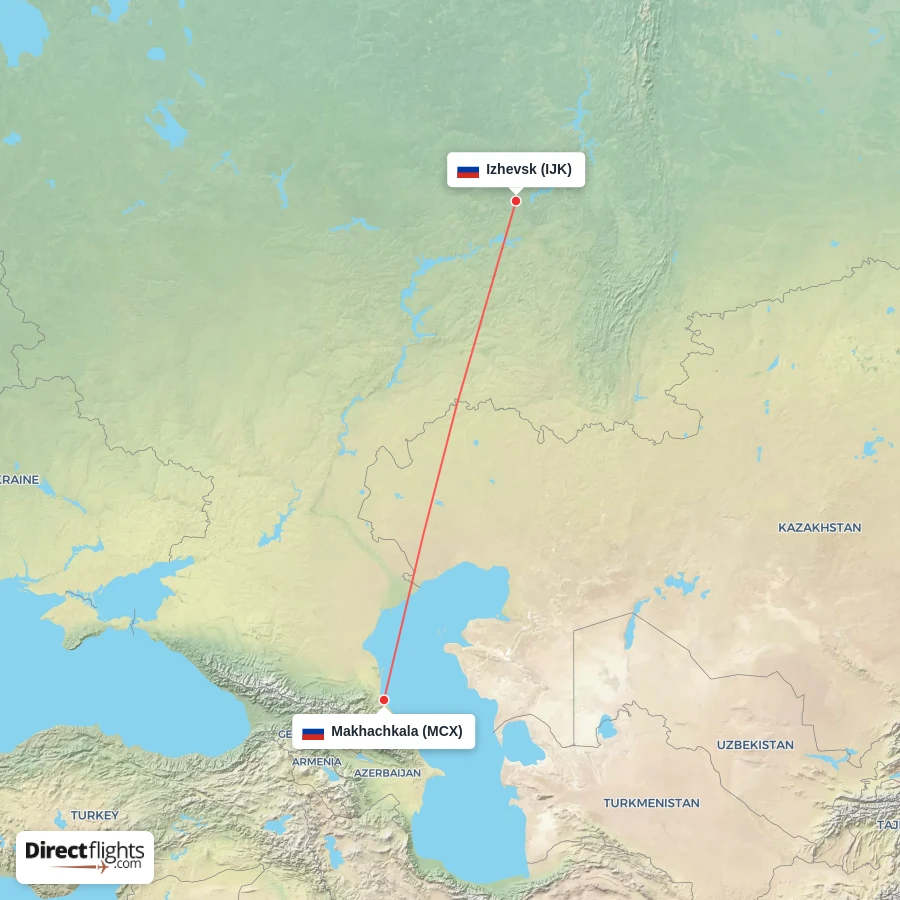 MCX - IJK route map