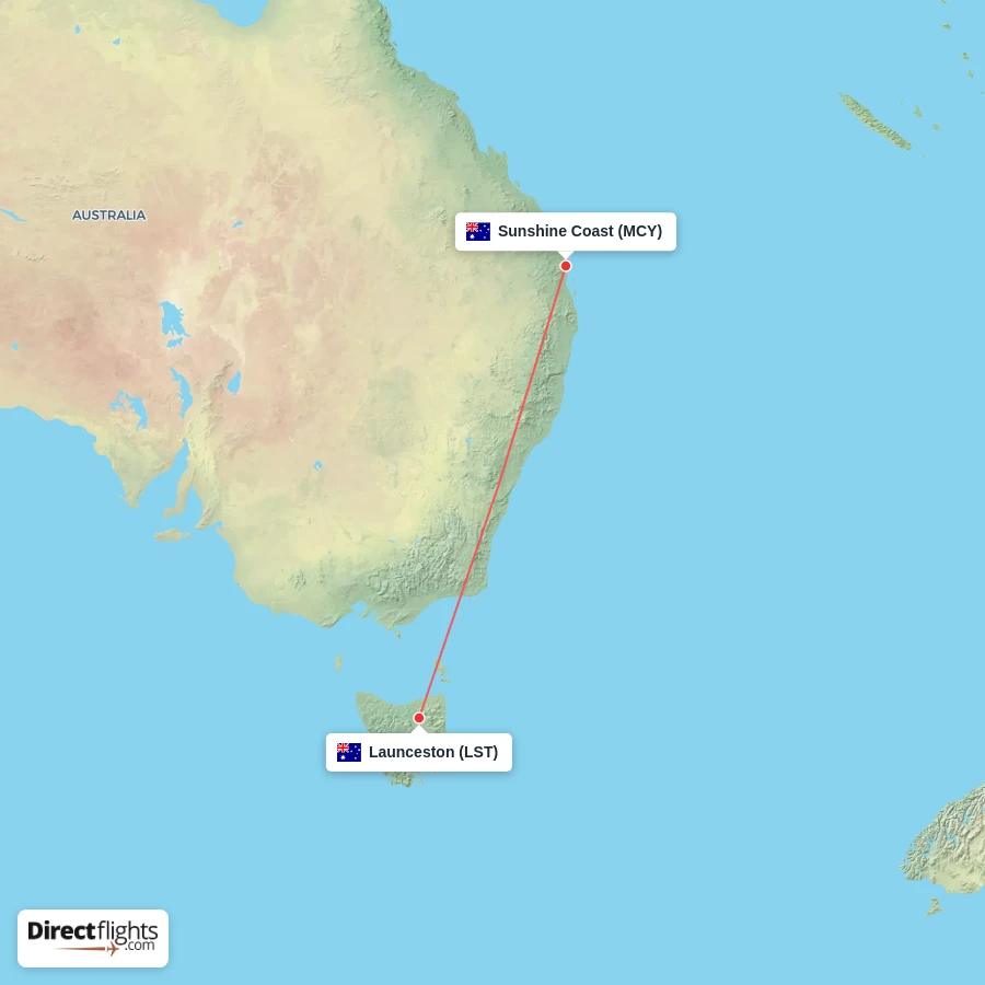 MCY - LST route map