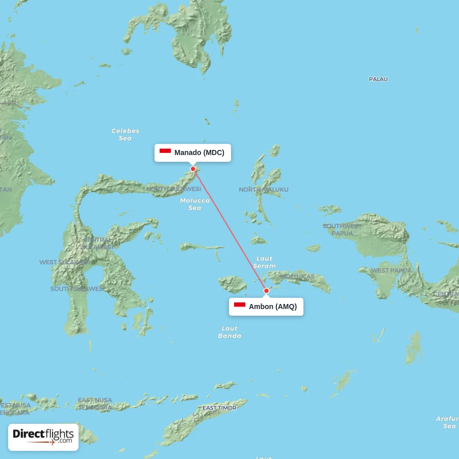 MDC - AMQ route map