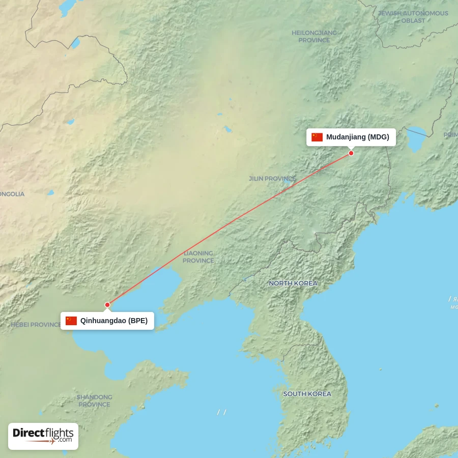 MDG - BPE route map