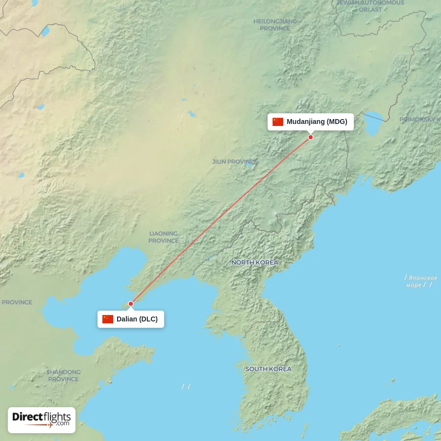 MDG - DLC route map