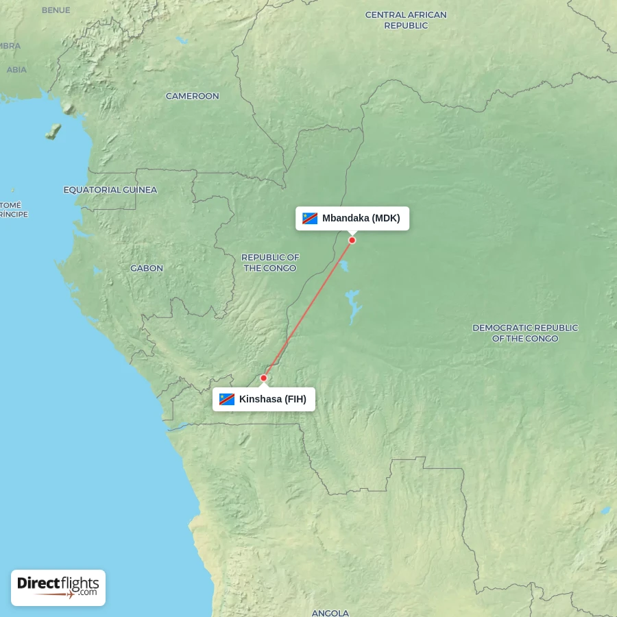 MDK - FIH route map