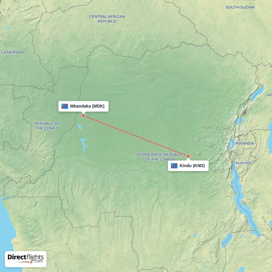 MDK - KND route map