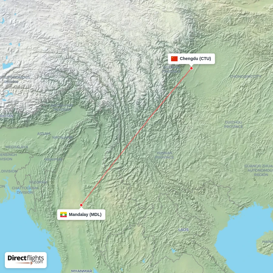 MDL - CTU route map