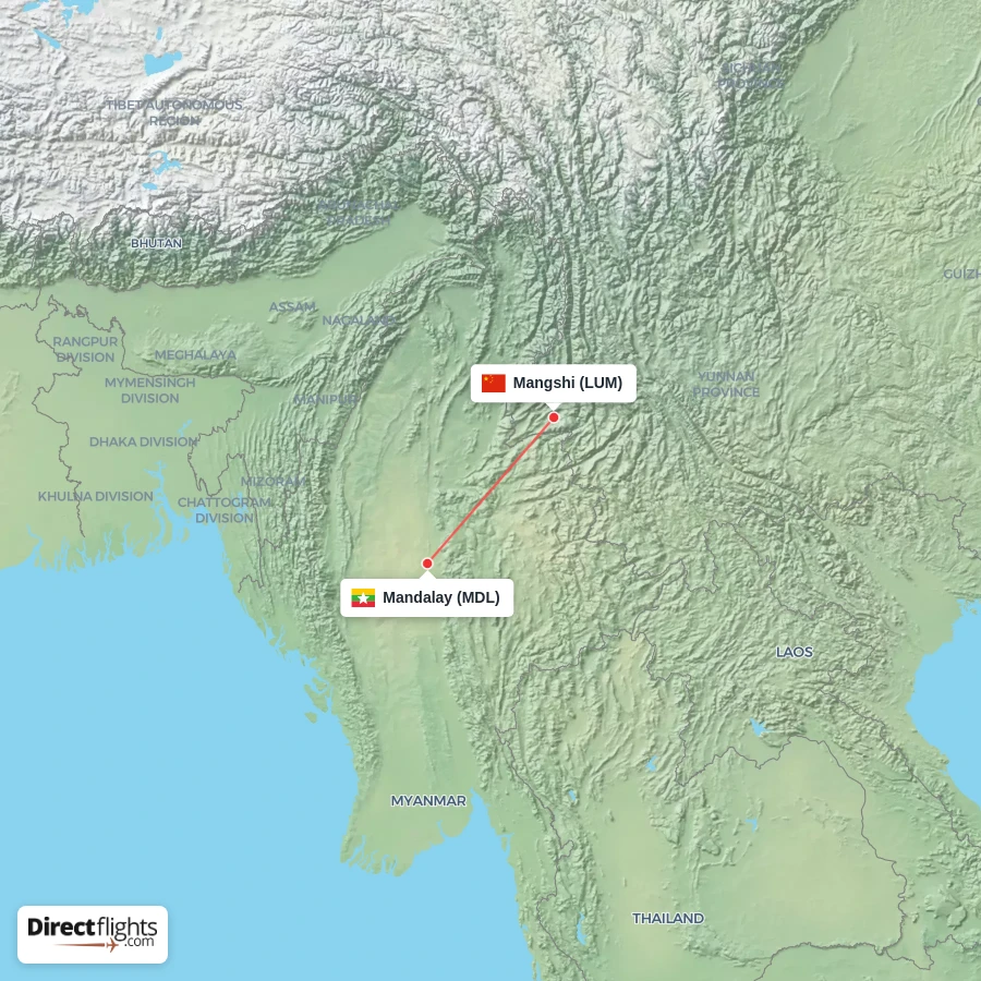 MDL - LUM route map