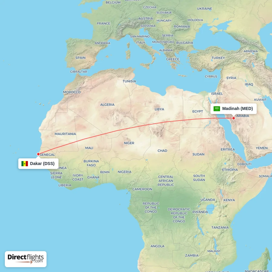 MED - DSS route map