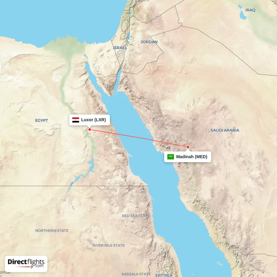 MED - LXR route map
