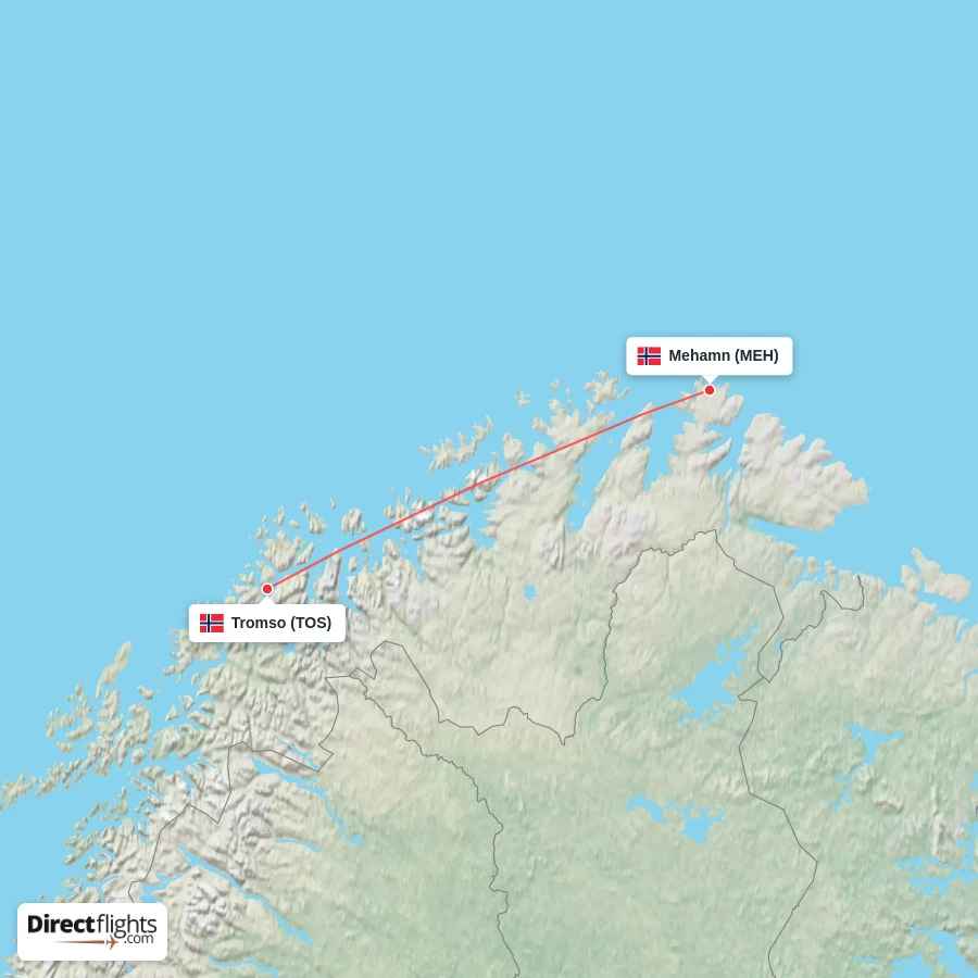 MEH - TOS route map