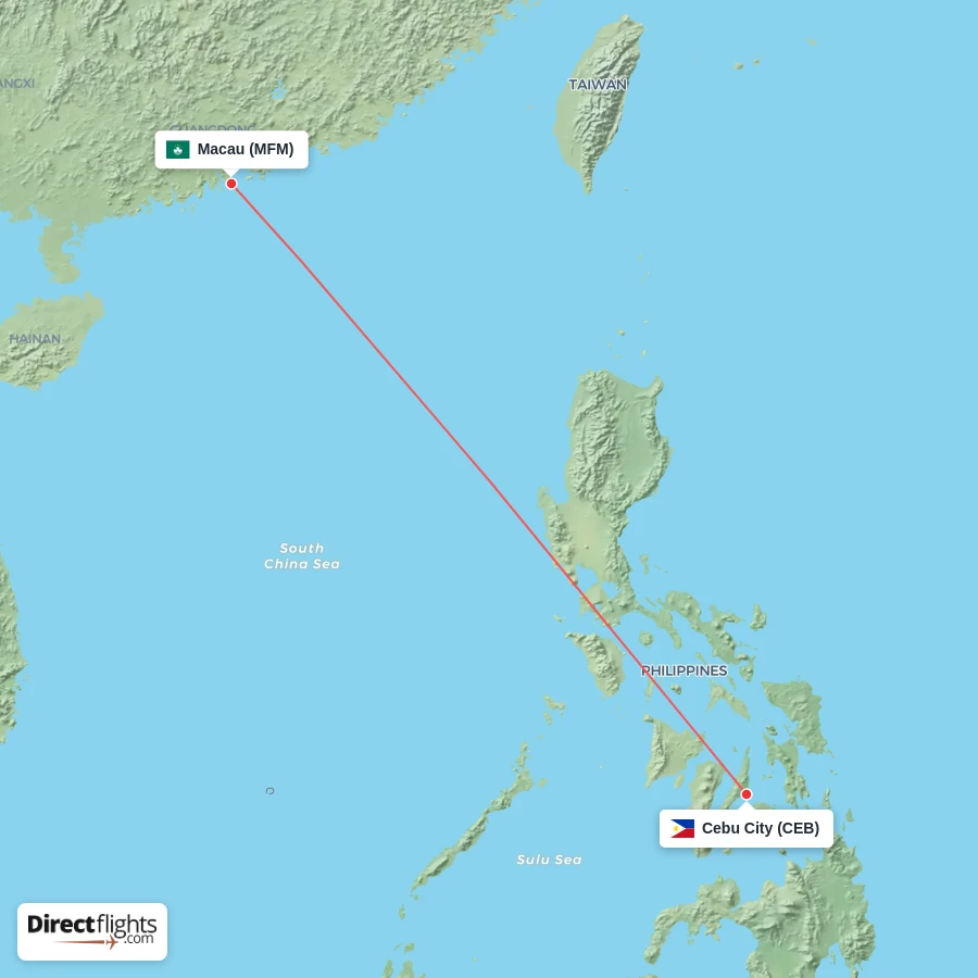 MFM - CEB route map