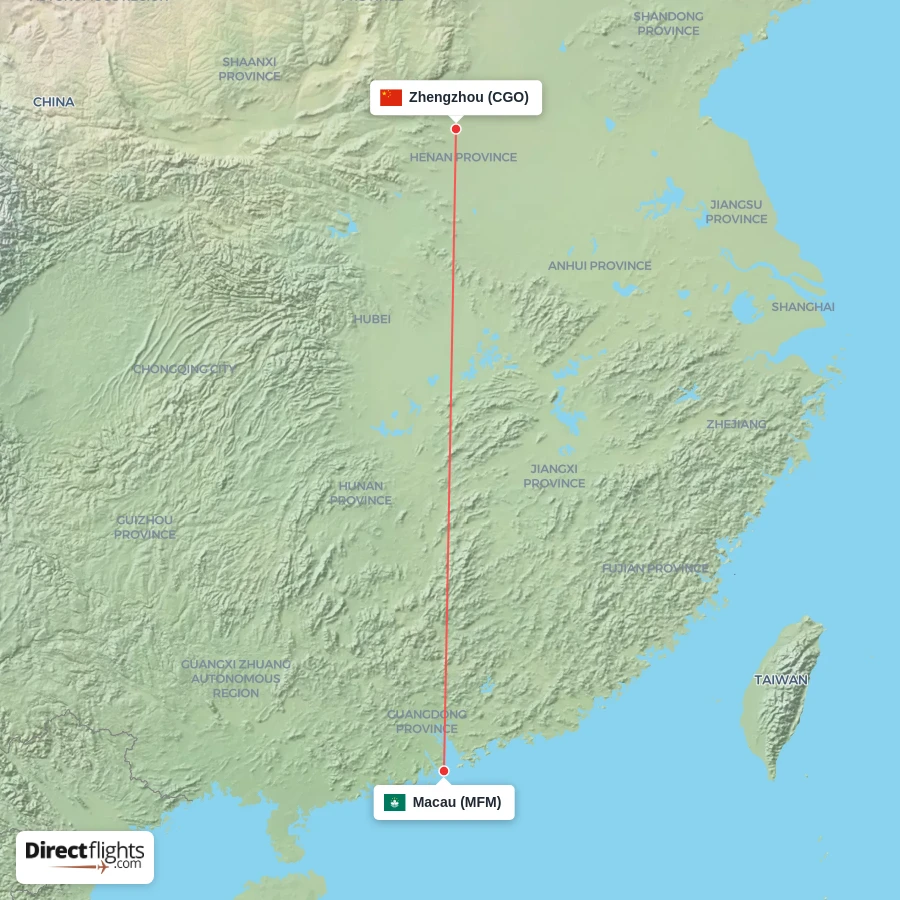 MFM - CGO route map