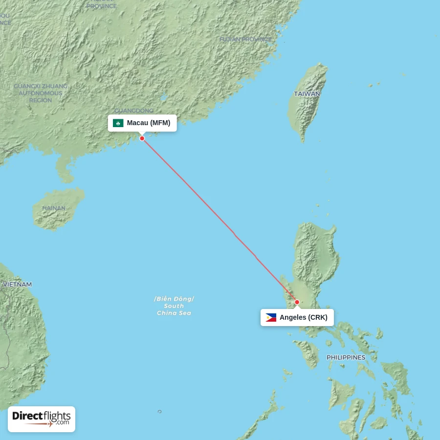 MFM - CRK route map
