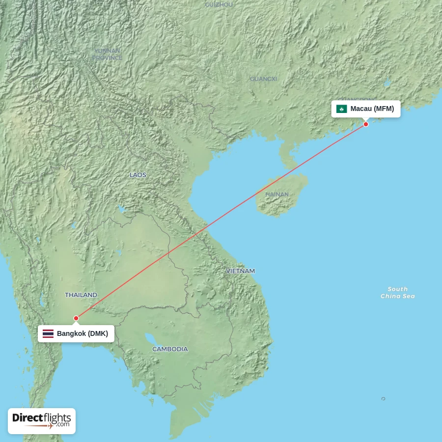 MFM - DMK route map