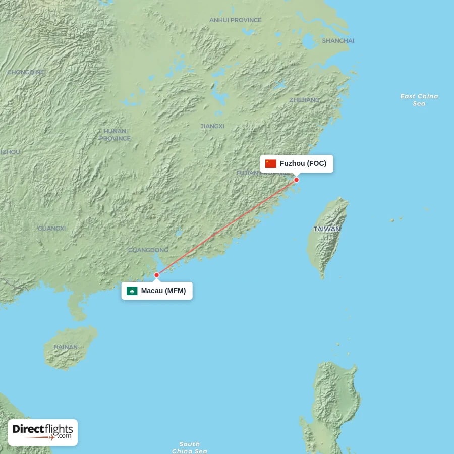 MFM - FOC route map