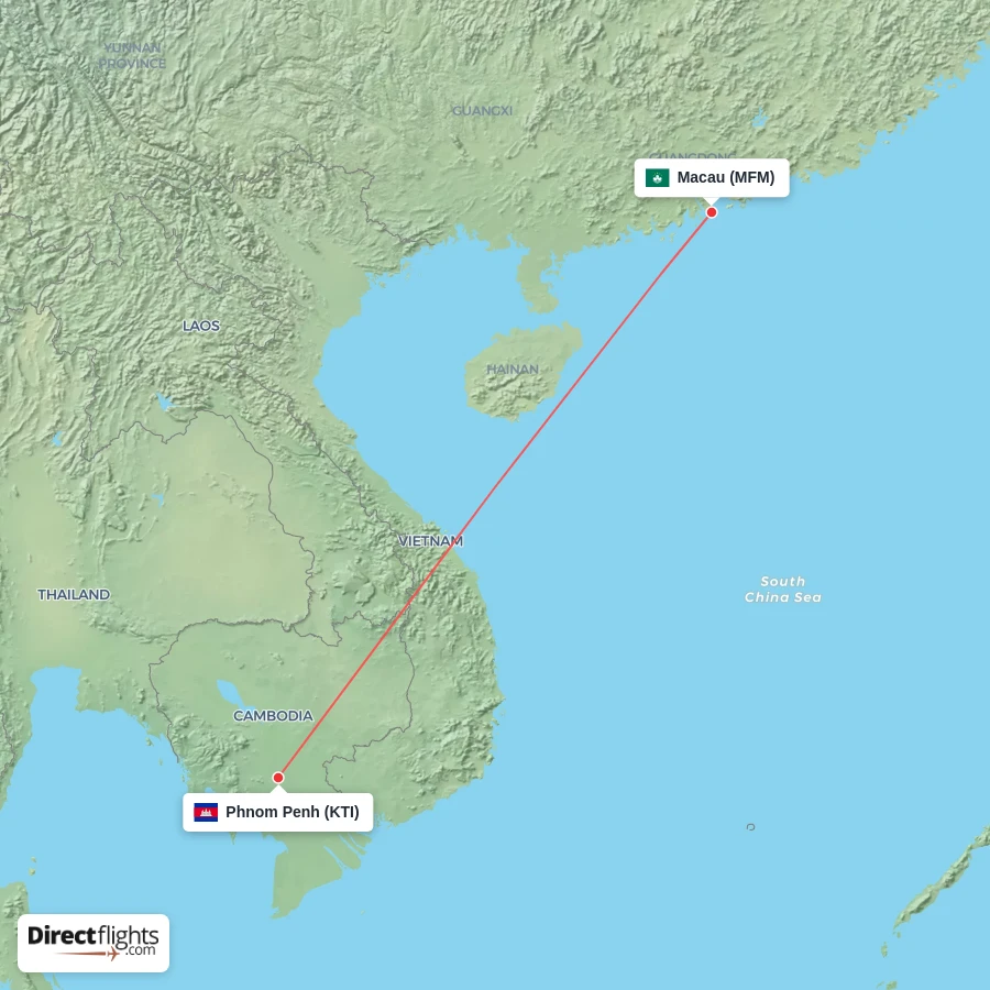 MFM - KTI route map