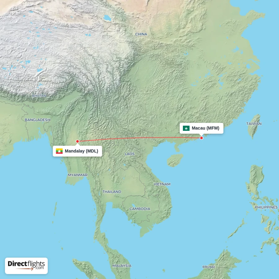 MFM - MDL route map